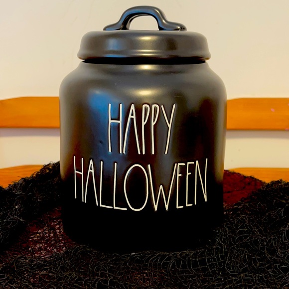 Rae Dunn Happy Halloween Canister - Picture 1 of 2